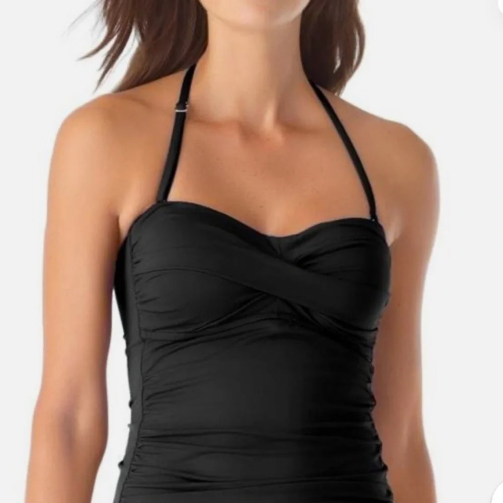 Anne Cole Women's Twist Front Shirred One
Piece Swimsuit Size 14 - Picture 5 of 15